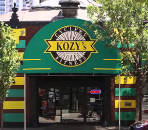 Kozy's discount bike shop